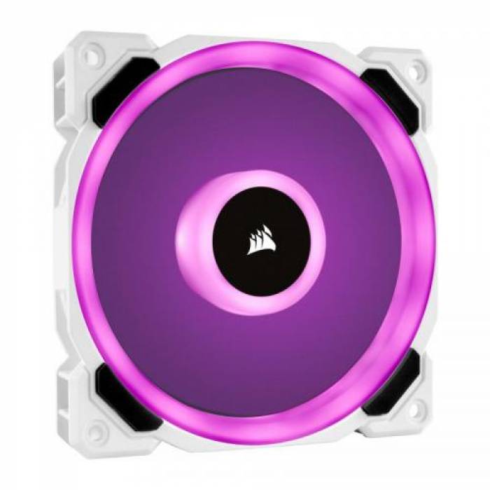 Ventilator Corsair LL120 Static Pressure, RGB LED, 120 mm, 3buc