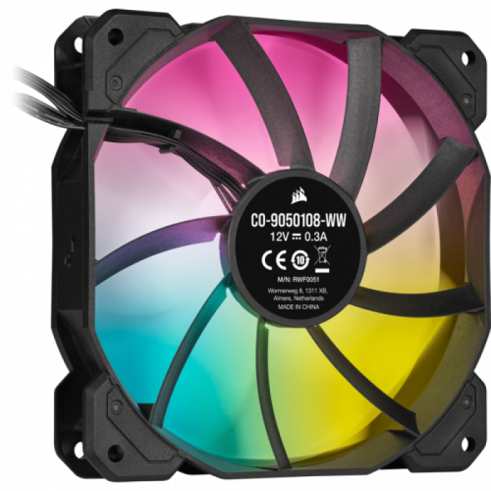 Ventilator Corsair SP120 Elite Performance, 120mm, RGB LED