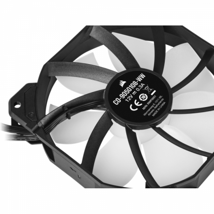 Ventilator Corsair SP120 Elite Performance, 120mm, RGB LED