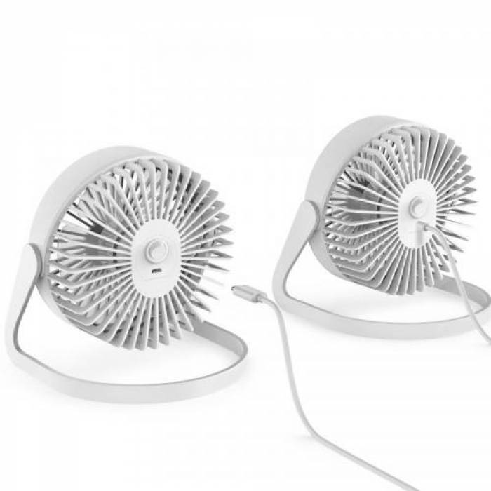 Ventilator de birou Orico FT1-2, White