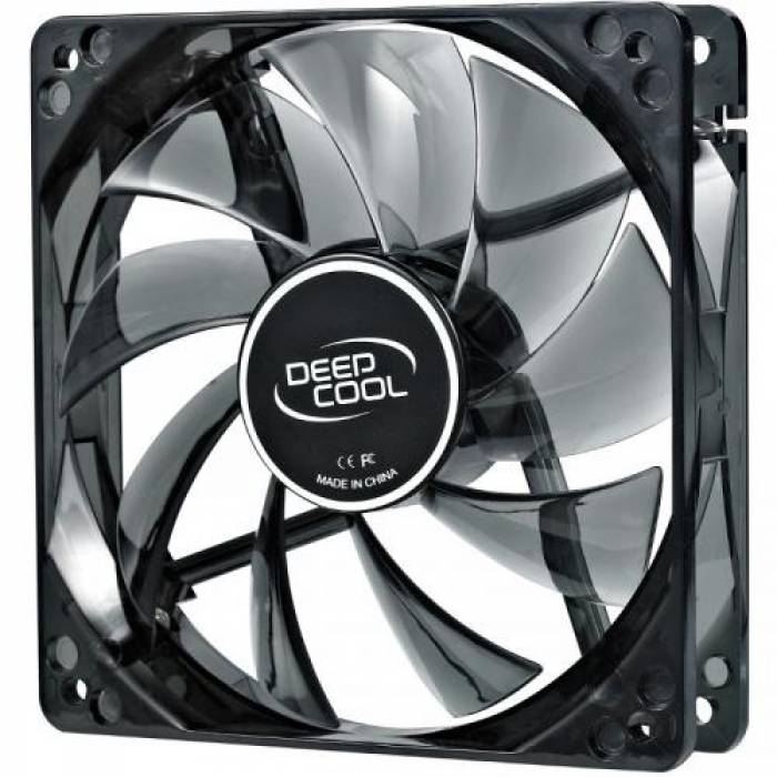 Ventilator Deepcool Wind Blade 120 White LED, 120 mm