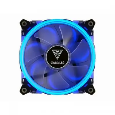 Ventilator Gamdias Aeolus E1 1201, Blue LED, 120mm