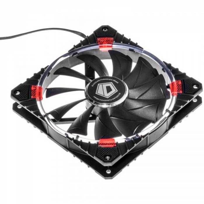 Ventilator ID-Cooling CF-14025-R 140mm Red LED