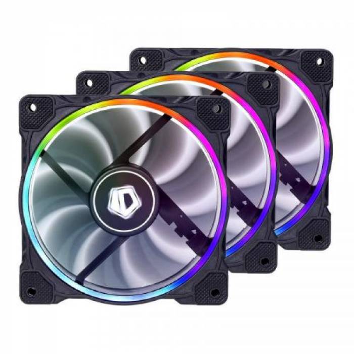 Ventilator ID-Cooling ZF-12025 RGB, 120mm, 3 Pack