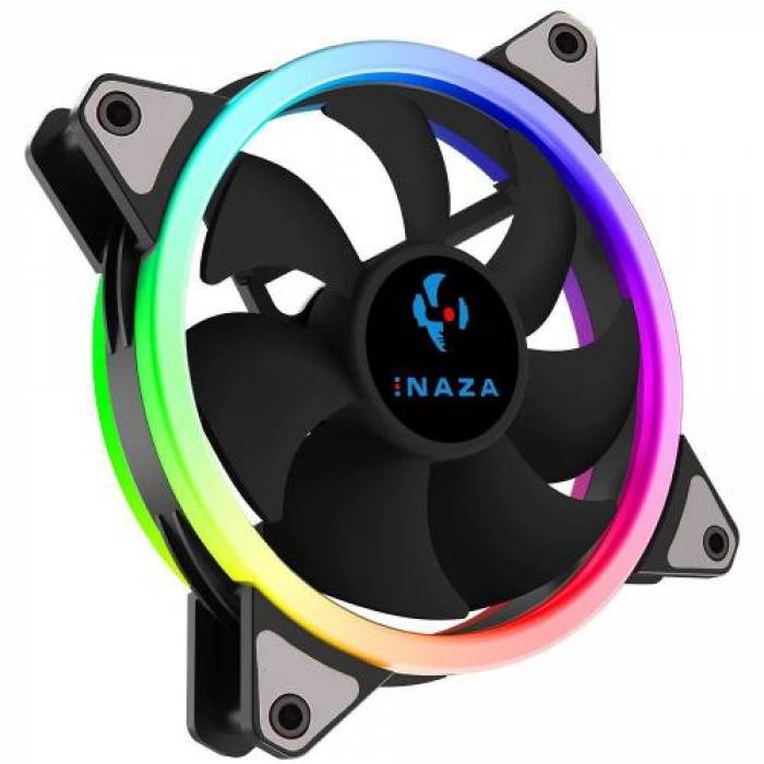 Ventilator Inaza Specter Pro aRGB, 120mm, RGB LED, 3 bucati