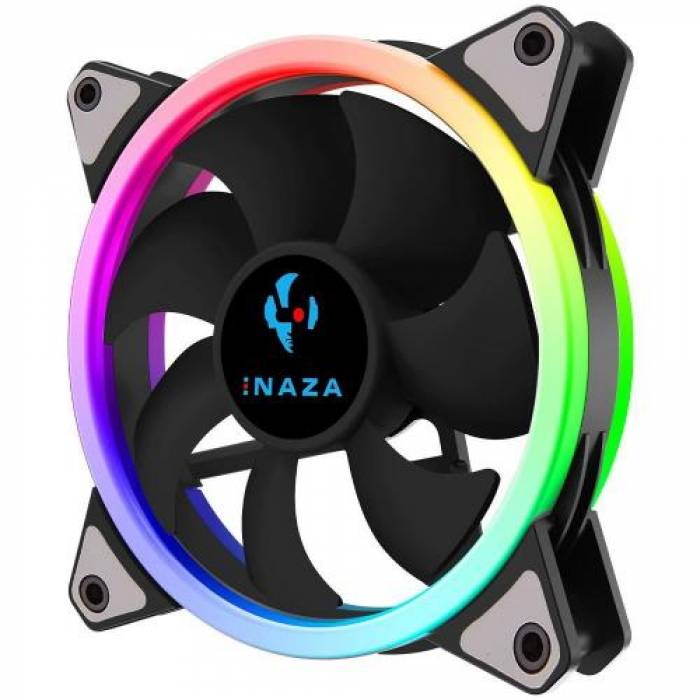 Ventilator Inaza Specter Pro aRGB, 120mm, RGB LED, 3 bucati