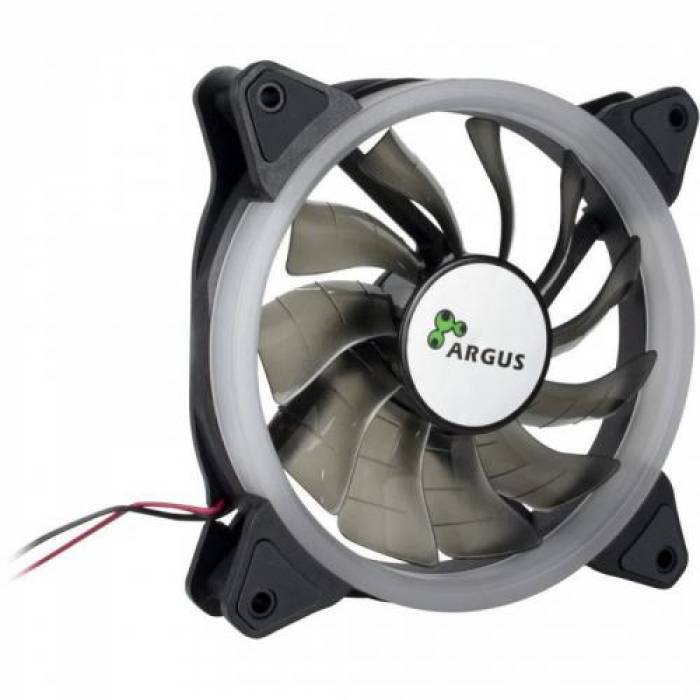 Ventilator Inter-Tech Argus RS-051 RGB LED, 120mm