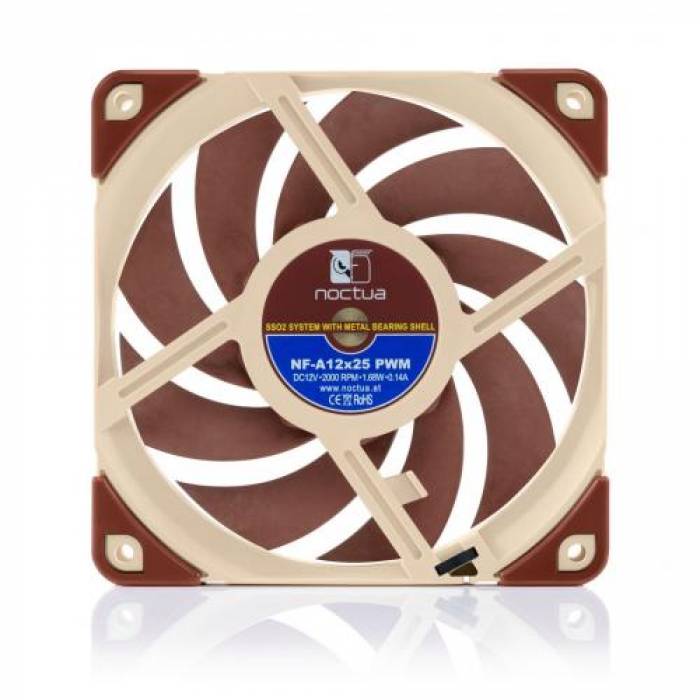 Ventilator Noctua NF-A12x25 PWM, 120mm
