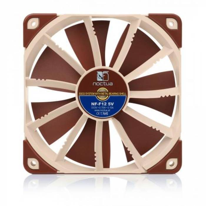 Ventilator Noctua NF-F12 5V, 120mm Ventilator Noctua NF-F12 5V, 120mm