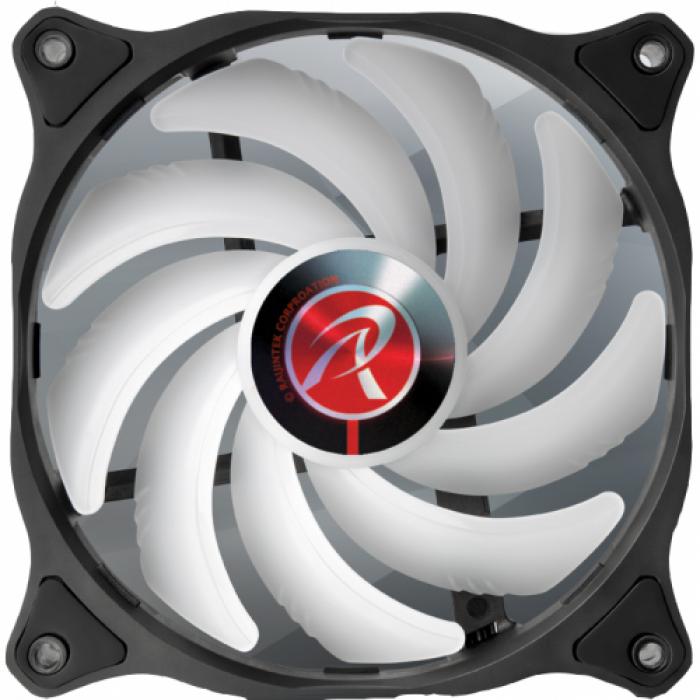 Ventilator Raijintek EOS 12 Rainbow ADD, 120mm, 3xFan