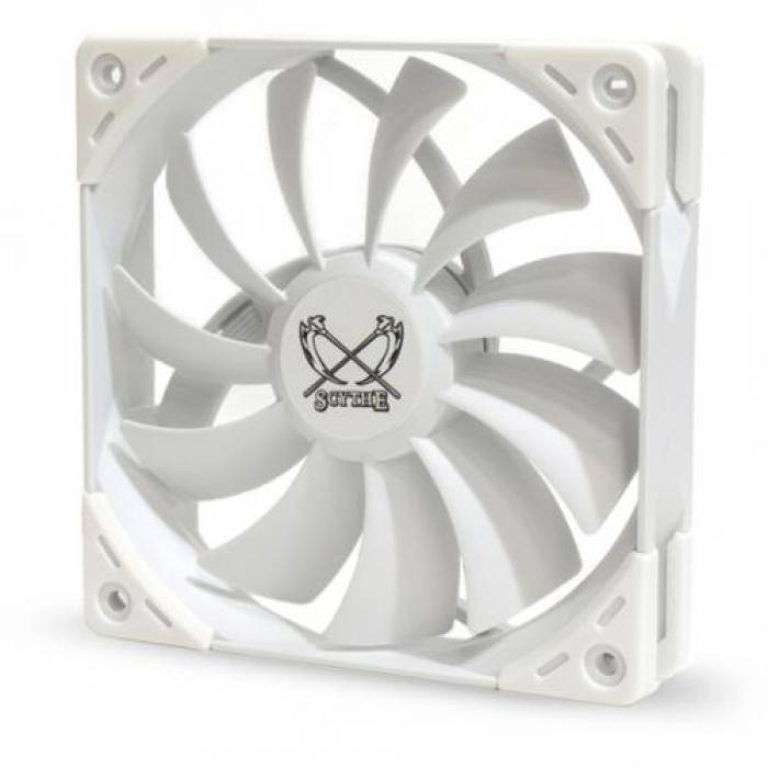 Ventilator Scythe Kaze Flex PWM White, 120mm