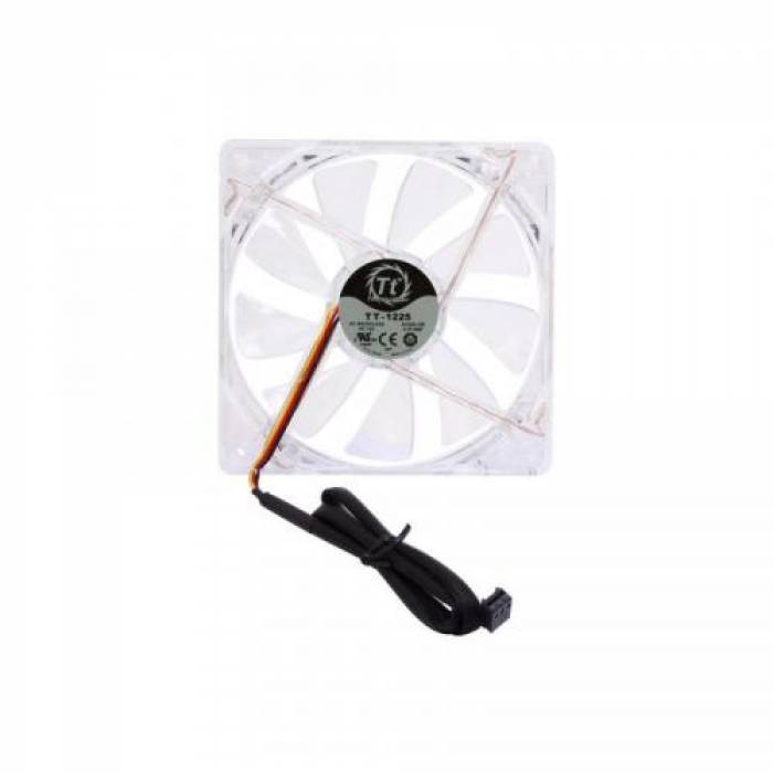 Ventilator Thermaltake Pure 12 Red LED, 120mm