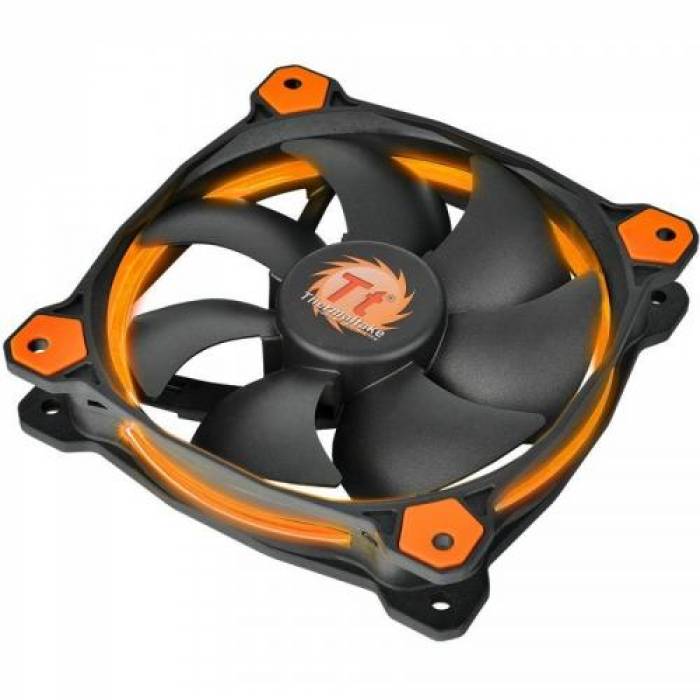 Ventilator Thermaltake Riing 12 LED 120mm Orange