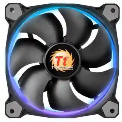 Ventilator Thermaltake Riing 14 LED RGB, 140mm, 3 Fan Pack