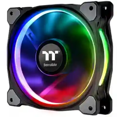 Ventilator Thermaltake Riing Plus 12 RGB Radiator Fan TT Premium Edition, 120mm, 3 Fan Pack