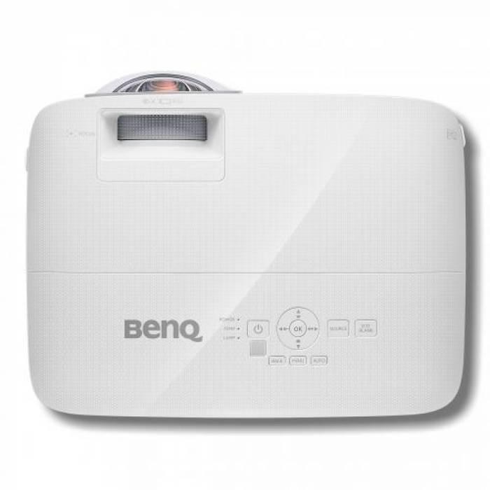 Videoproiector BenQ MW809ST, White