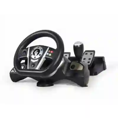 Volan cu pedale Gembird STR-M-01, Black