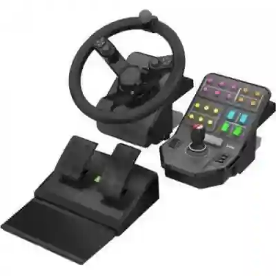 Volan Logitech Saitek Farm Sim, Black + Pedals